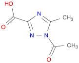 1H-1,2,4-Triazole-3-carboxylicacid, 1-acetyl-5-methyl-