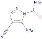 1H-Pyrazole-1-carboxamide,5-amino-4-cyano-