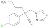 2-((1H-1,2,4-Triazol-1-yl)methyl)-2-(4-chlorophenyl)hexanenitrile