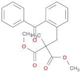 Propanedioic acid, [(2-benzoylphenyl)methyl]methyl-, dimethyl ester