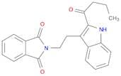1H-Isoindole-1,3(2H)-dione, 2-[2-[2-(1-oxobutyl)-1H-indol-3-yl]ethyl]-