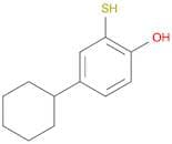 Phenol, 4-cyclohexyl-2-mercapto-