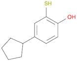 Phenol, 4-cyclopentyl-2-mercapto-