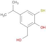 Benzenemethanol, 2-hydroxy-3-mercapto-5-(1-methylethyl)-