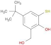 Benzenemethanol, 5-(1,1-dimethylethyl)-2-hydroxy-3-mercapto-