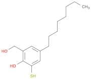 Benzenemethanol, 2-hydroxy-3-mercapto-5-octyl-