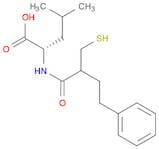 L-Leucine, N-[2-(mercaptomethyl)-1-oxo-4-phenylbutyl]-, (S)-