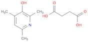 Butanedioic acid, compd. with 2,4,6-trimethyl-3-pyridinol (1:1)