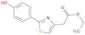[2-(4-Hydroxy-phenyl)-thiazol-4-yl]-acetic acid ethyl ester