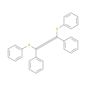 Benzene, 1,1'-[1,4-bis(phenylthio)-1,2,3-butatriene-1,4-diyl]bis-