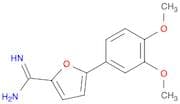 2-Furancarboximidamide, 5-(3,4-dimethoxyphenyl)-