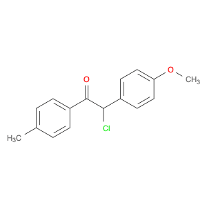Ethanone, 2-chloro-2-(4-methoxyphenyl)-1-(4-methylphenyl)-