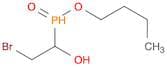 Phosphinic acid, (2-bromo-1-hydroxyethyl)-, butyl ester
