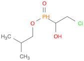 Phosphinic acid, (2-chloro-1-hydroxyethyl)-, 2-methylpropyl ester