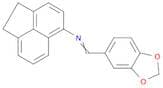 5-Acenaphthylenamine, N-(1,3-benzodioxol-5-ylmethylene)-1,2-dihydro-