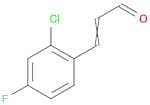 2-Propenal,3-(2-chloro-6-fluorophenyl)-