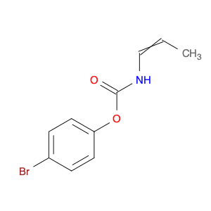 Carbamic acid, 1-propenyl-, 4-bromophenyl ester
