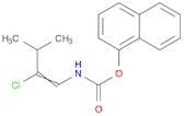 Carbamic acid, (2-chloro-3-methyl-1-butenyl)-, 1-naphthalenyl ester
