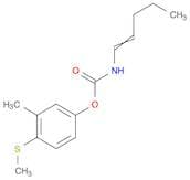 Carbamic acid, 1-pentenyl-, 3-methyl-4-(methylthio)phenyl ester