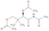 Butanamide, N-acetyl-2,4-bis(acetyloxy)-3,3-dimethyl-, (R)-