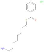 Benzenecarbothioic acid, S-(8-aminooctyl) ester, hydrochloride