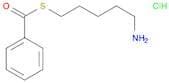 Benzenecarbothioic acid, S-(5-aminopentyl) ester, hydrochloride