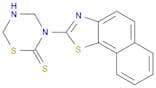 2H-1,3,5-Thiadiazine-2-thione, tetrahydro-3-naphtho[2,1-d]thiazol-2-yl-