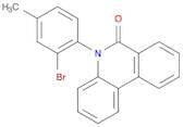 6(5H)-Phenanthridinone, 5-(2-bromo-4-methylphenyl)-
