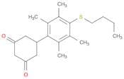 1,3-Cyclohexanedione, 5-[4-(butylthio)-2,3,5,6-tetramethylphenyl]-