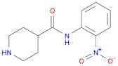 4-Piperidinecarboxamide,N-(2-nitrophenyl)-