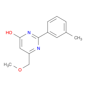 6-(Methoxymethyl)-2-(m-tolyl)pyrimidin-4-ol