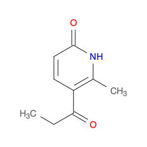 2(1H)-Pyridinone, 6-methyl-5-(1-oxopropyl)-