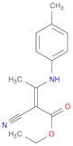 2-Butenoic acid, 2-cyano-3-[(4-methylphenyl)amino]-, ethyl ester, (Z)-