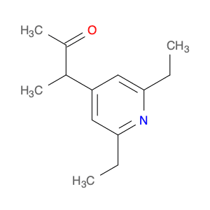 2-Butanone, 3-(2,6-diethyl-4-pyridinyl)-
