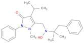 5-[[hydroxy-(2-methyl-1-phenyl-propan-2-yl)amino]methyl]-1-methyl-2-phenyl-4-propan-2-yl-pyrazol-3…