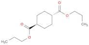 1,4-Cyclohexanedicarboxylic acid, dipropyl ester, trans-
