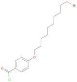 Benzoyl chloride, 4-[(10-bromodecyl)oxy]-