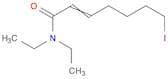 2-Heptenamide, N,N-diethyl-7-iodo-