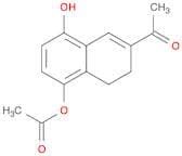 Ethanone, 1-[5-(acetyloxy)-3,4-dihydro-8-hydroxy-2-naphthalenyl]-