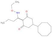 1,3-Cyclohexanedione, 5-cyclooctyl-2-[1-(ethoxyamino)butylidene]-