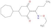 1,3-Cyclohexanedione, 5-cycloheptyl-2-[1-(ethoxyamino)butylidene]-