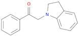 Ethanone, 2-(2,3-dihydro-1H-indol-1-yl)-1-phenyl-