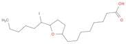 2-Furanoctanoic acid, tetrahydro-5-(1-iodohexyl)-
