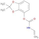 Carbamic acid, ethenyl-, 2,2-dimethyl-1,3-benzodioxol-4-yl ester