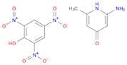 4(1H)-Pyridinone, 2-amino-6-methyl-, compd. with 2,4,6-trinitrophenol