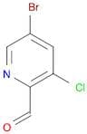 5-BROMO-3-CHLORO-2-FORMYLPYRIDINE