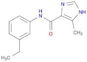 1H-Imidazole-4-carboxamide, N-(3-ethylphenyl)-5-methyl-