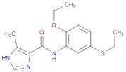 1H-Imidazole-4-carboxamide, N-(2,5-diethoxyphenyl)-5-methyl-