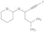 2H-Pyran, tetrahydro-2-[1-(iodoethynyl)-3-methylbutoxy]-