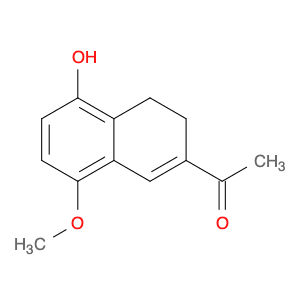 Ethanone, 1-(3,4-dihydro-5-hydroxy-8-methoxy-2-naphthalenyl)-